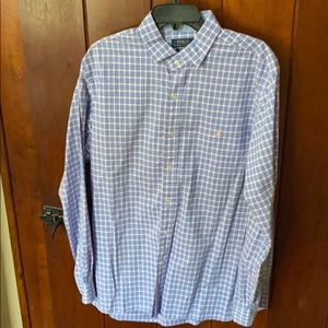 Men’s XL Polo Ralph Lauren Button Up Dress Shirt